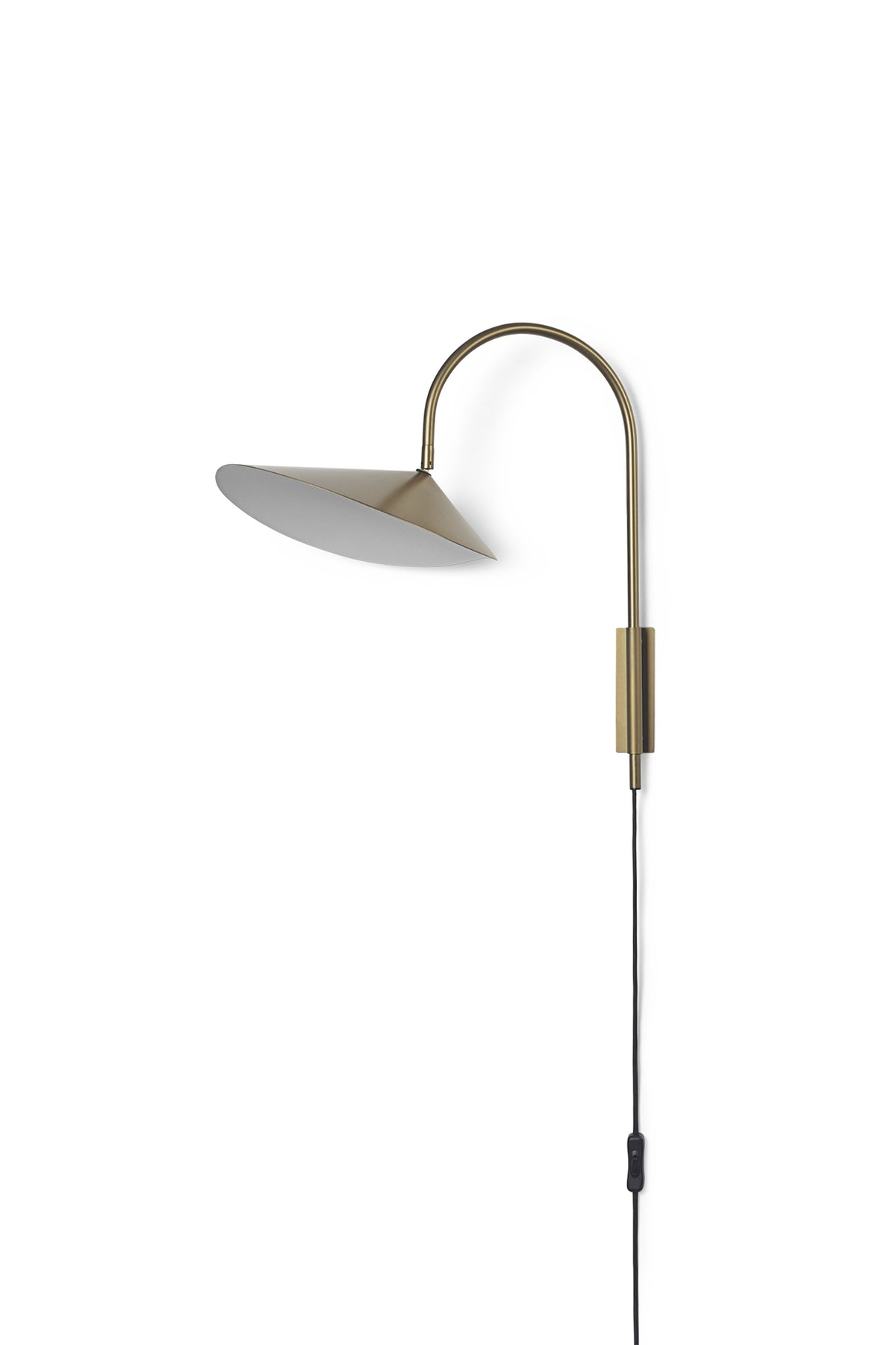 Ferm Living Arum - Lampada da parete orientabile - Bronzo