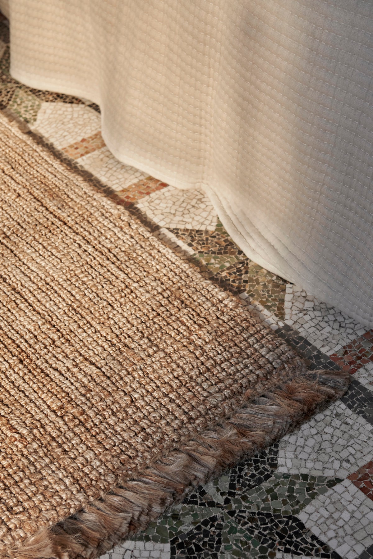 Ferm Living Athens rug - 140 x 200 - Natural