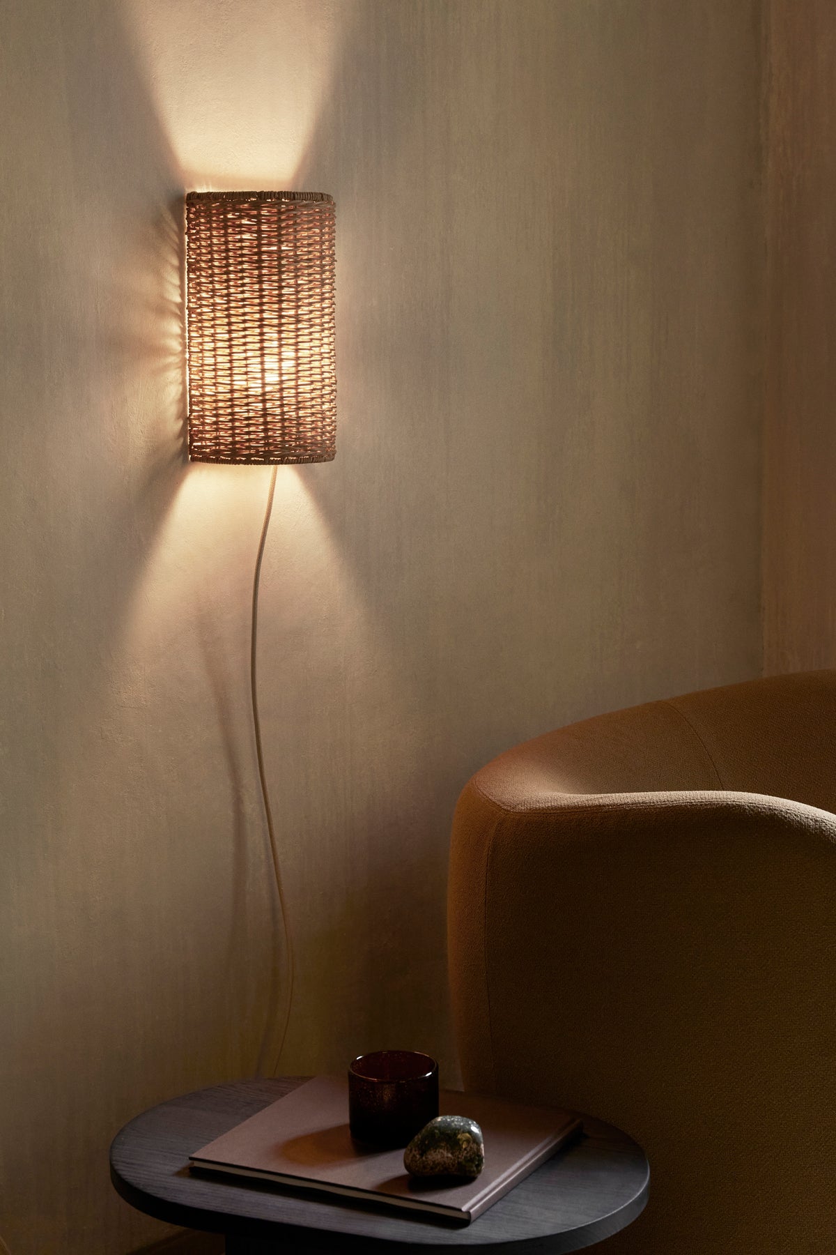 Ferm Living Dou Wall Lampshade - Natural