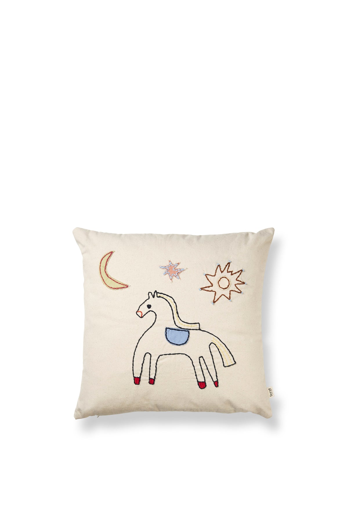 Ferm Living Naive Coussin - Horse