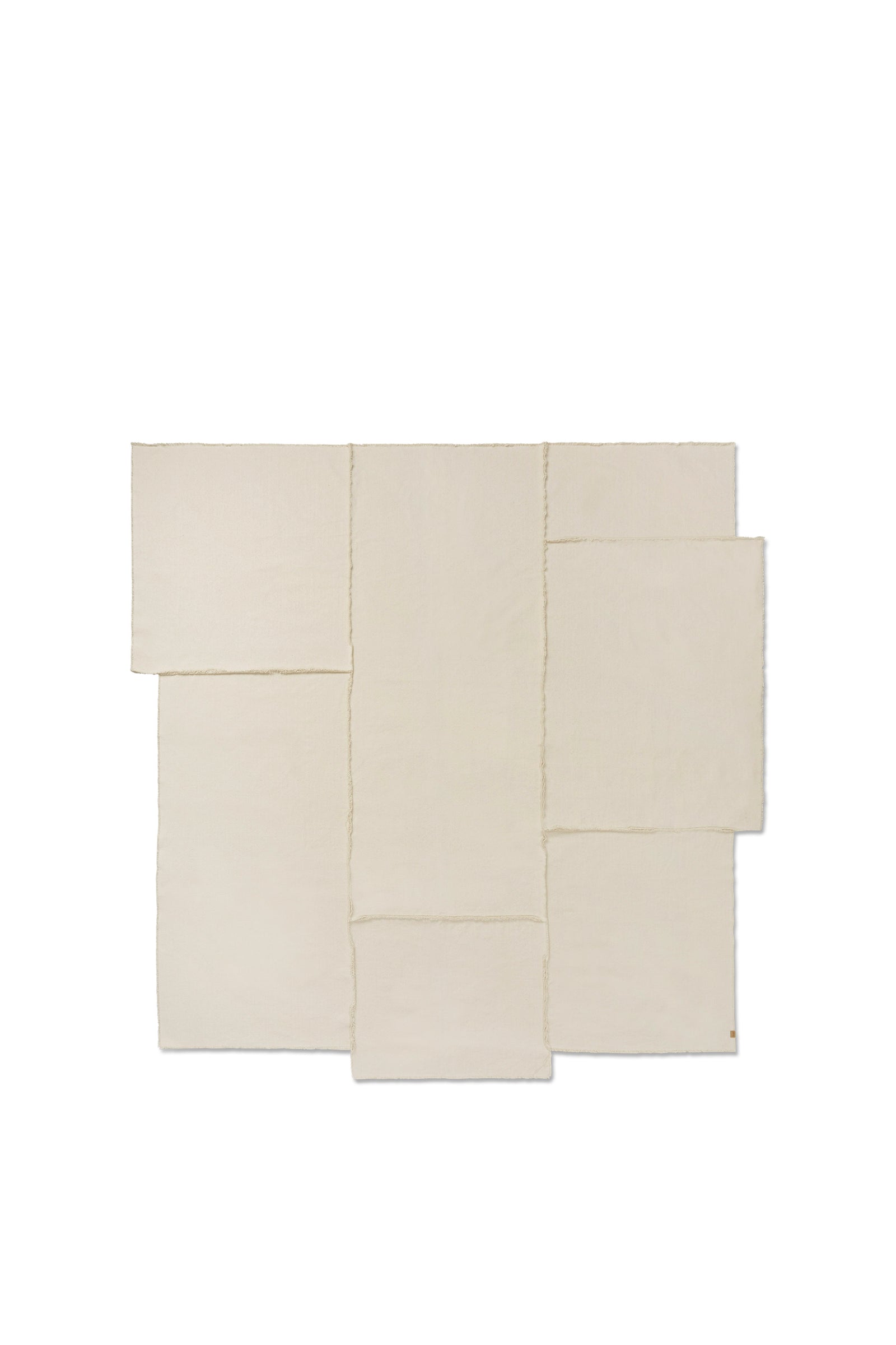 Ferm Living Offset Tagesdecke - Off-white