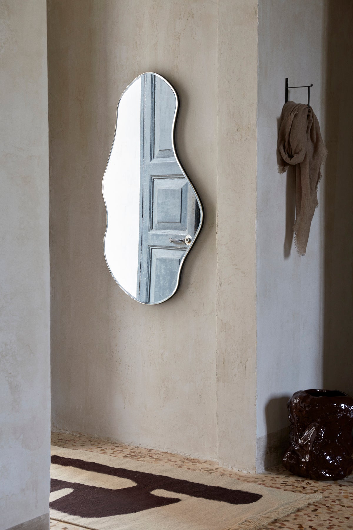 Ferm Living Pond Mirror - Large - Brass