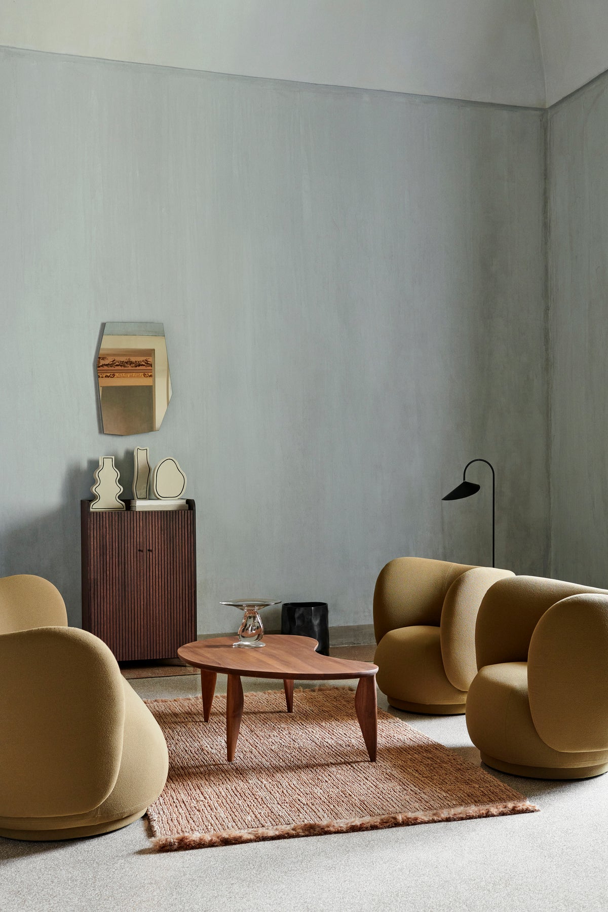 Ferm Living Athens rug - 140 x 200 - Natural
