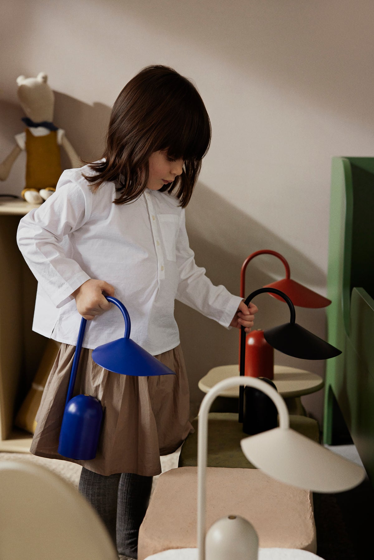 Ferm Living Arum Lampe portable - Cachemire