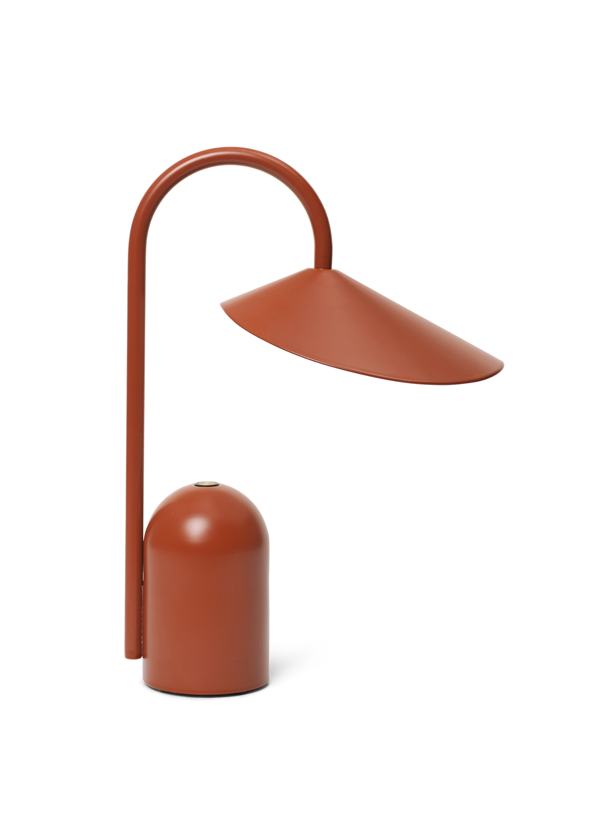 Ferm Living Arum Lampe portable - Oxide Red