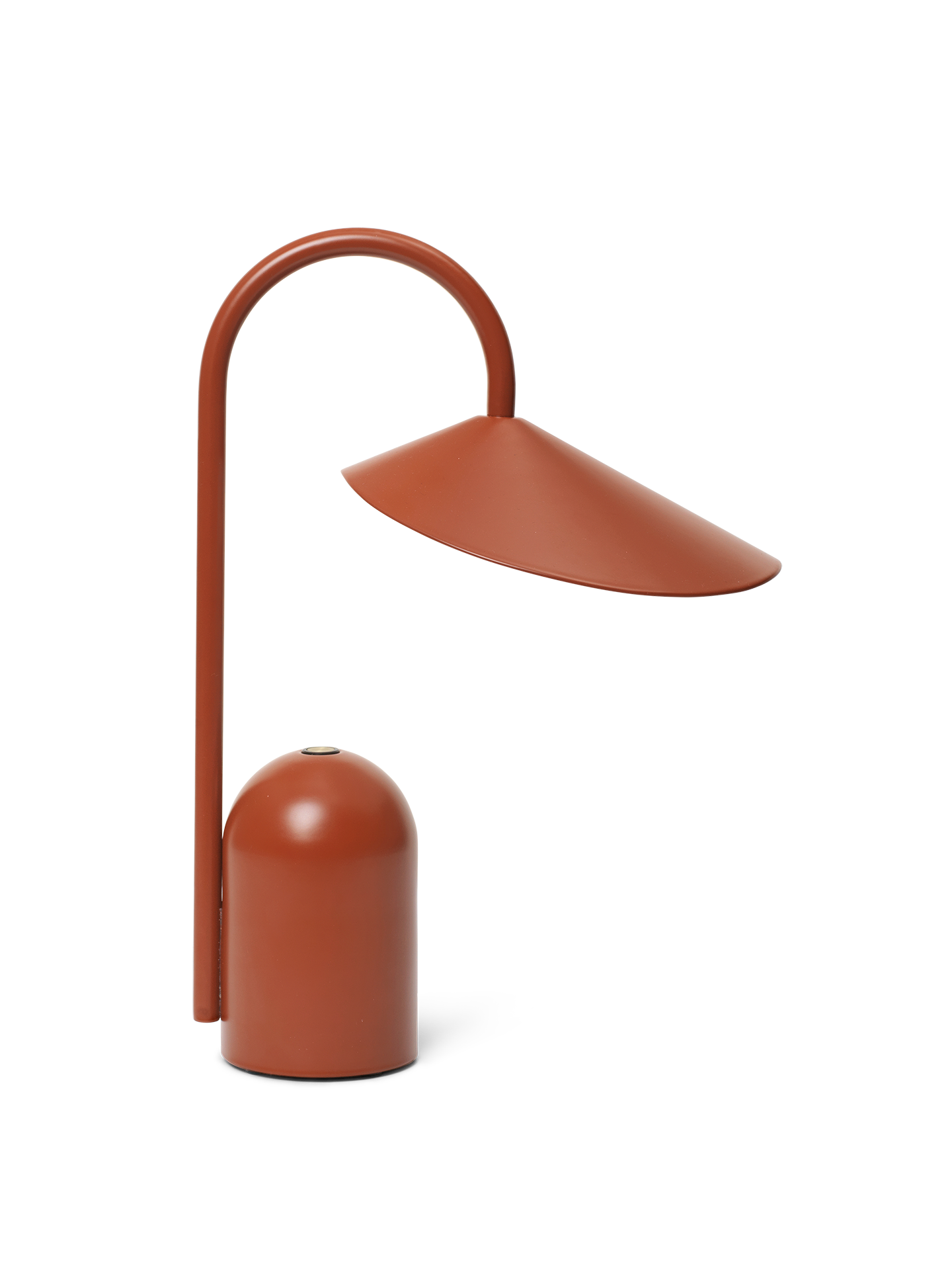 Ferm Living Arum Lampe portable - Oxide Red