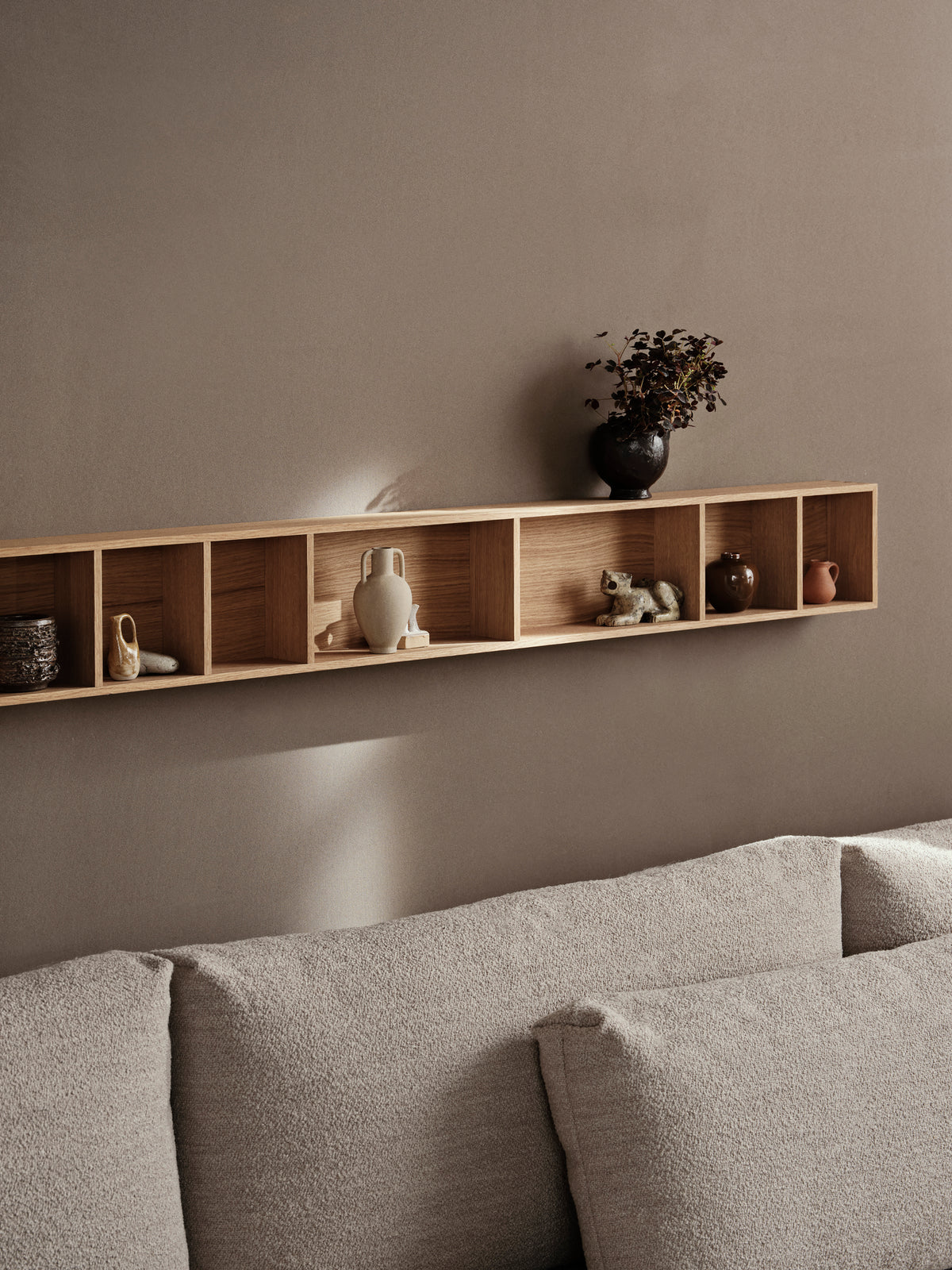 Ferm Living Bon Regal - Long - Oiled Oak