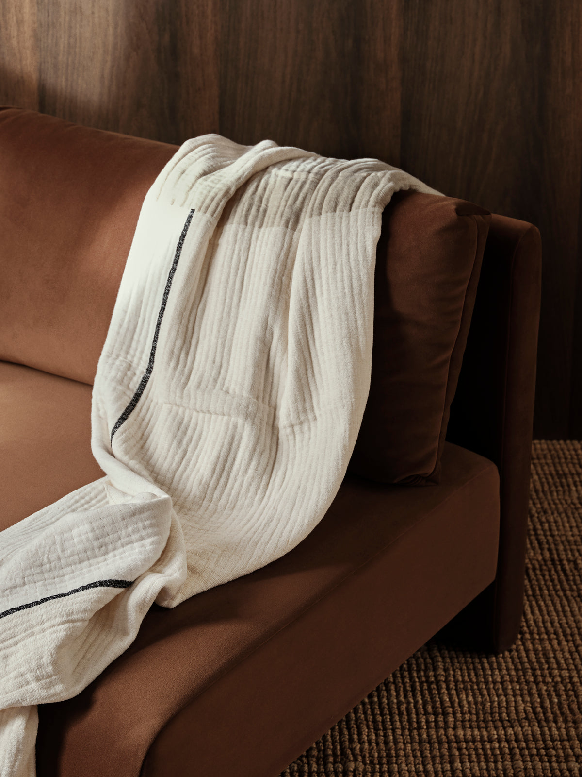 Ferm Living Dela Throw - Natural/Off-white