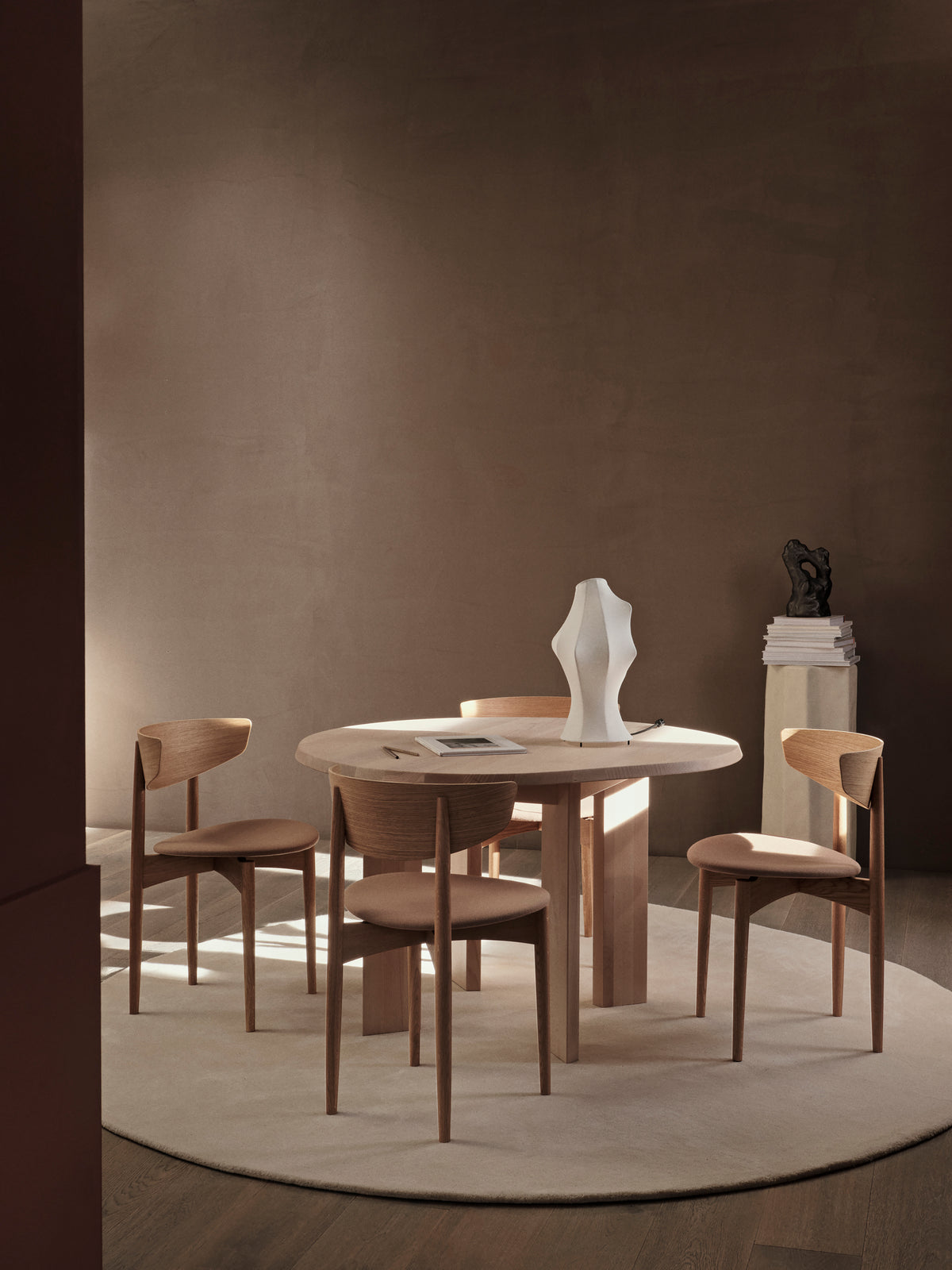 Ferm Living Stille Tufting-Teppich - Ø240 - Off-white