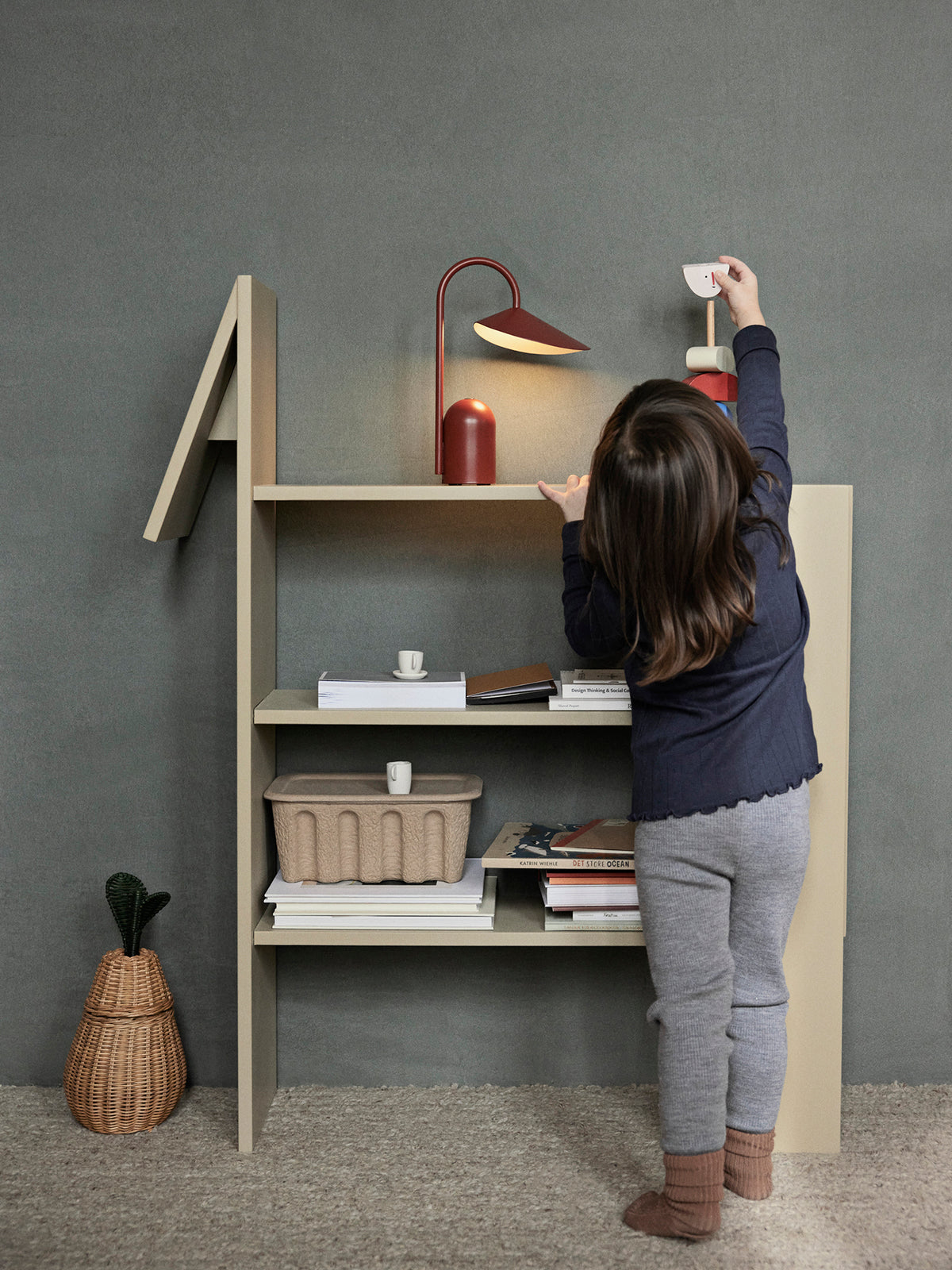 Ferm Living Horse Bibliothèque - Cashmere