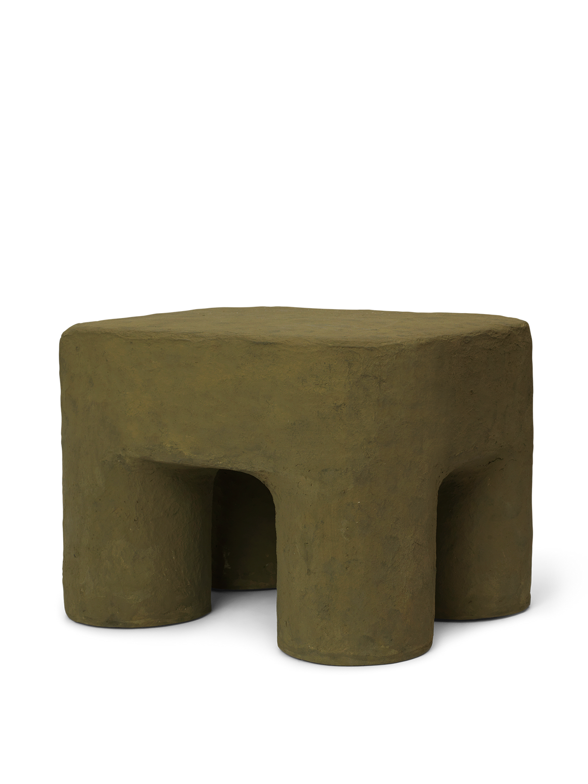 Ferm Living Podo Stool - Khaki