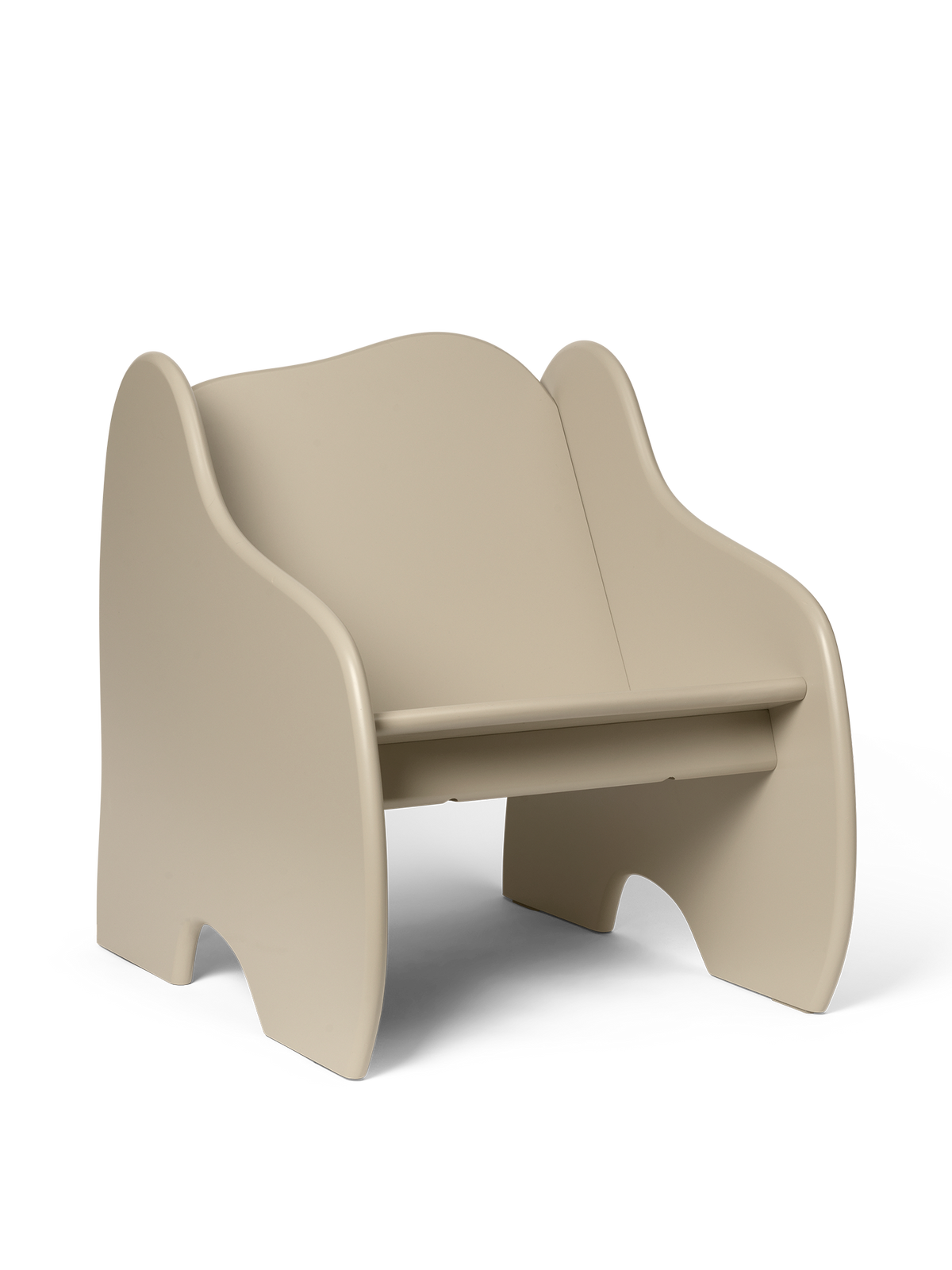 Ferm Living Slope Lounge Stuhl - Cashmere
