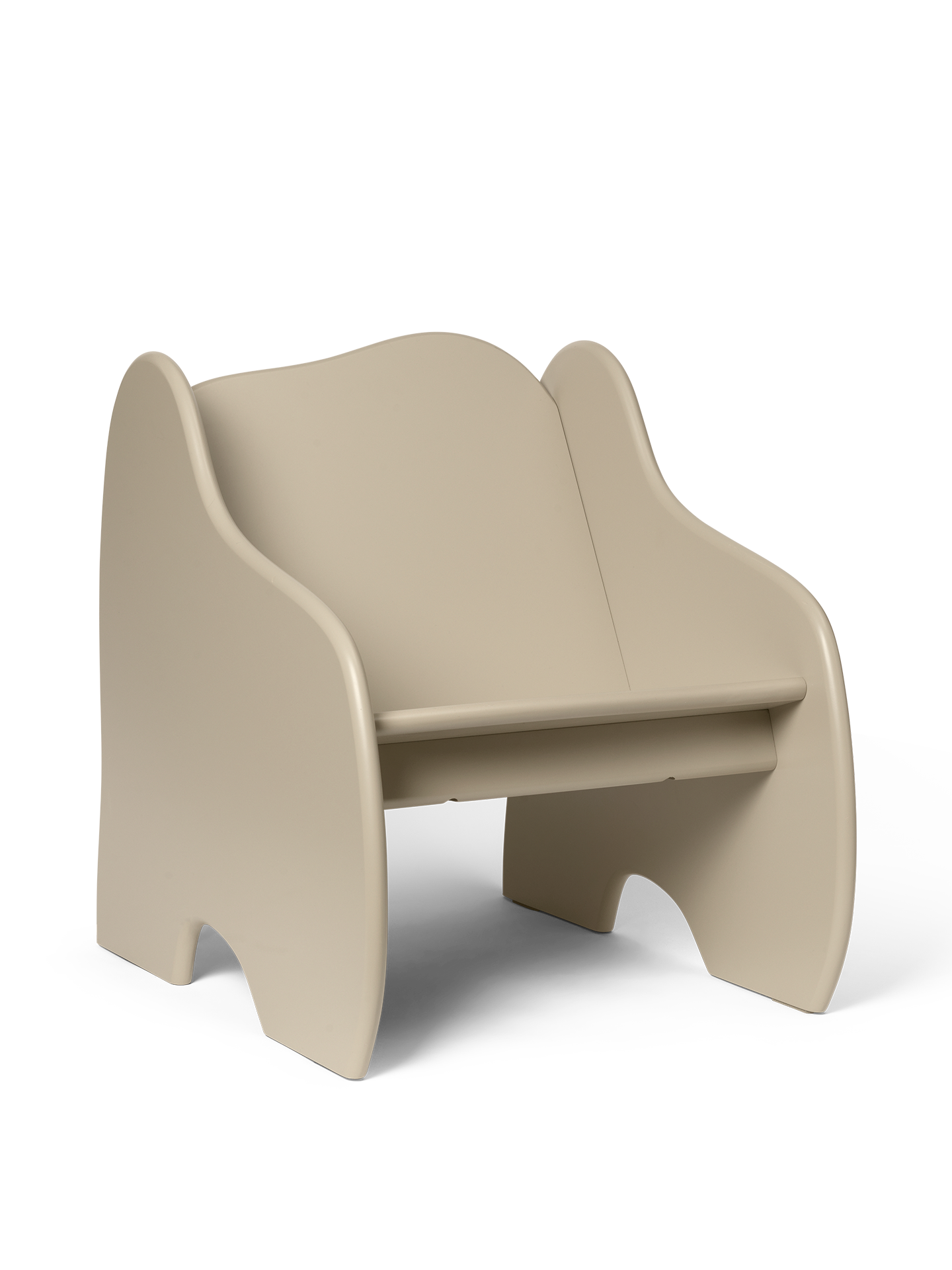 Ferm Living Slope Lounge Stuhl - Cashmere