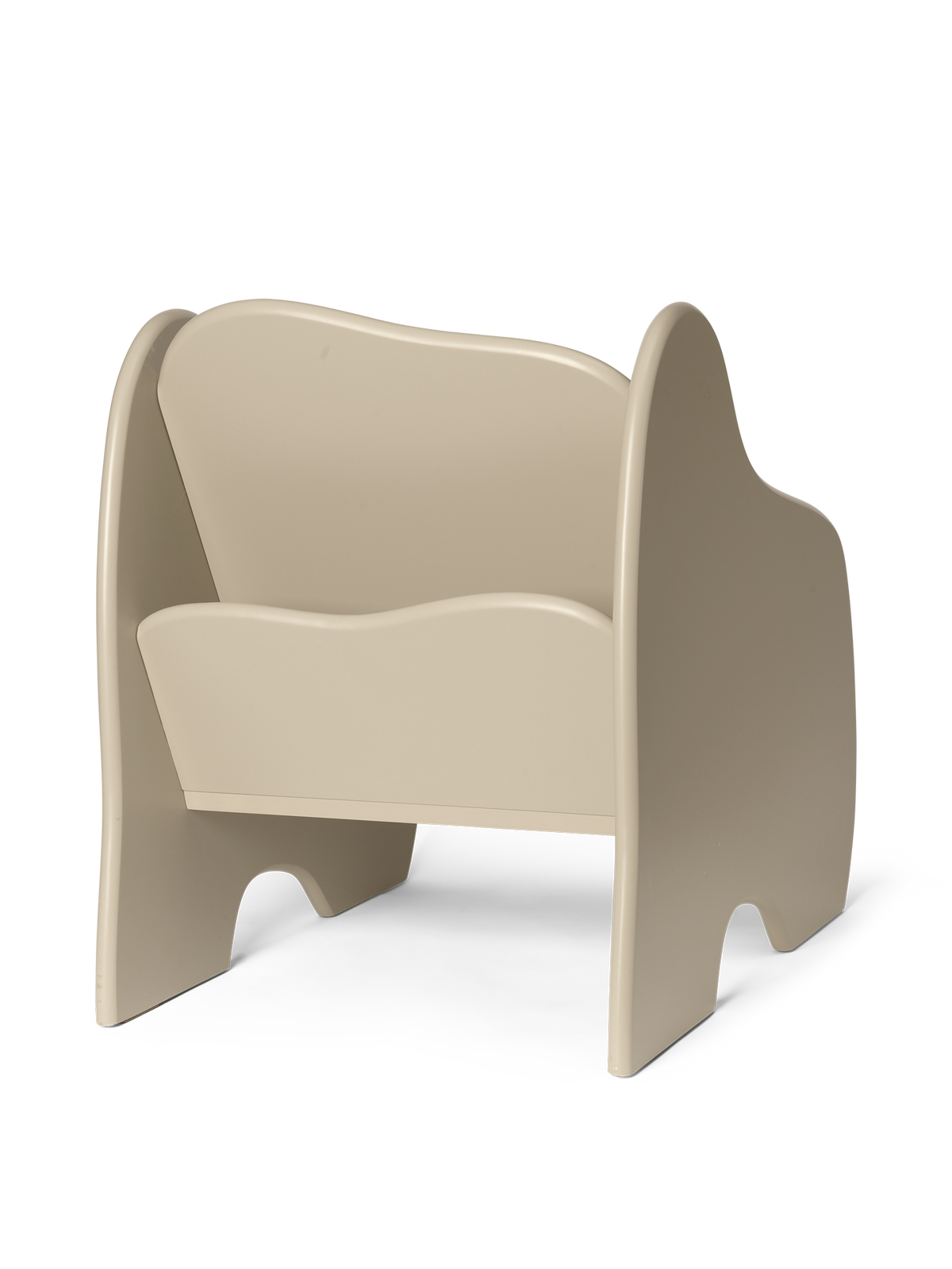 Ferm Living Slope Lounge Stuhl - Cashmere