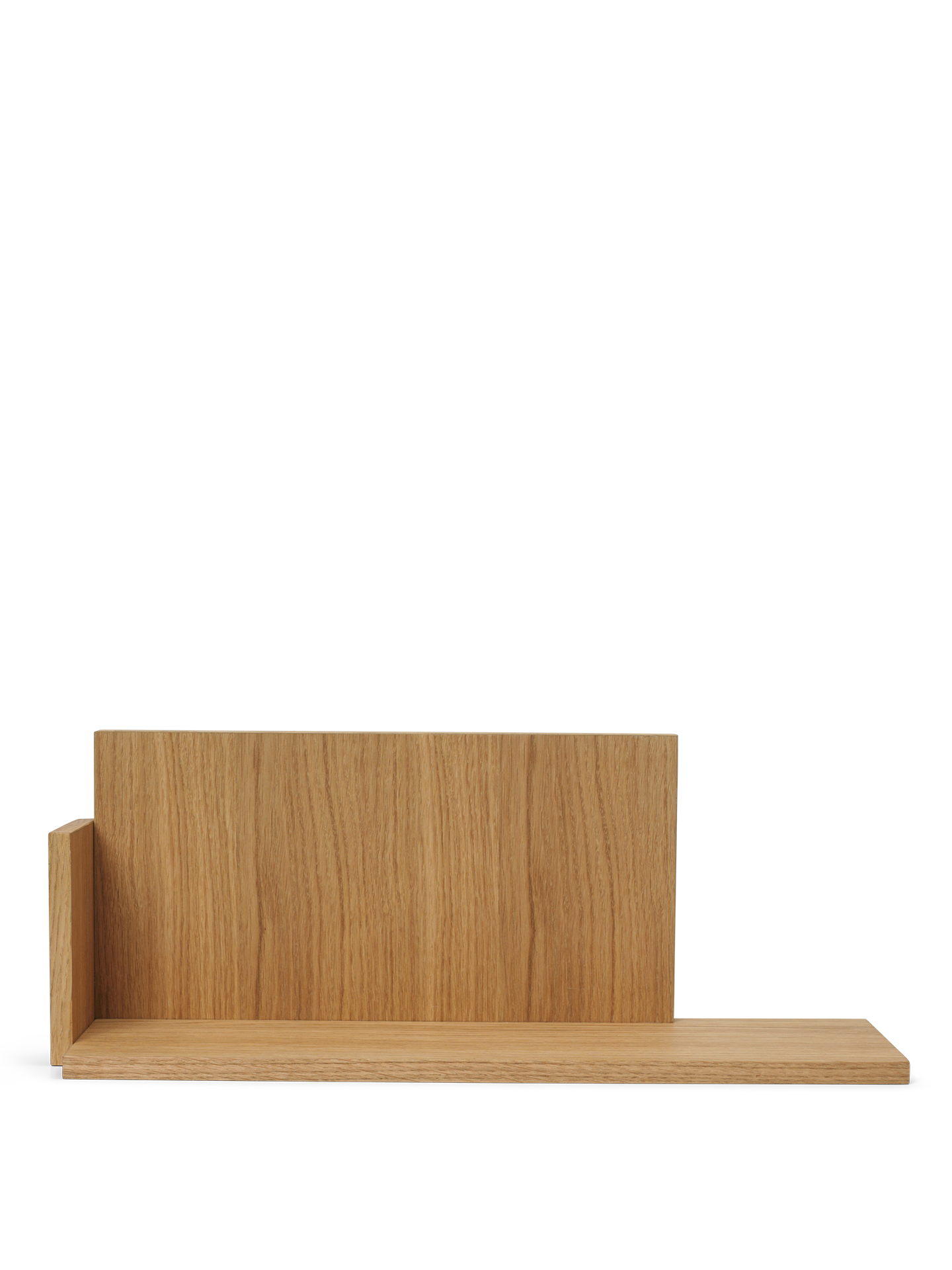 Ferm Living Stagger Shelf - Low - Oiled Oak