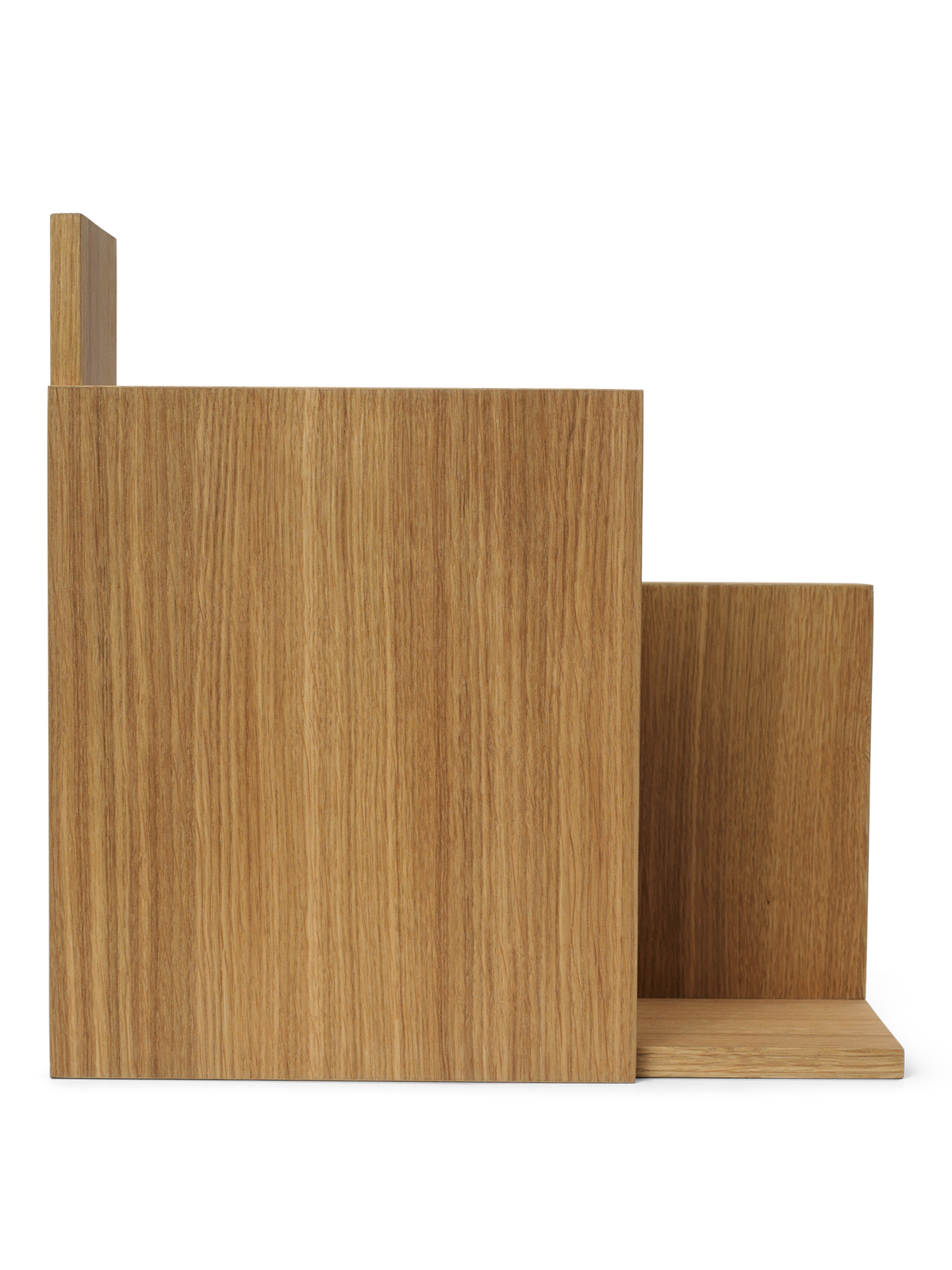 Ferm Living Stagger Étagère - Carrée - Chêne Oilée