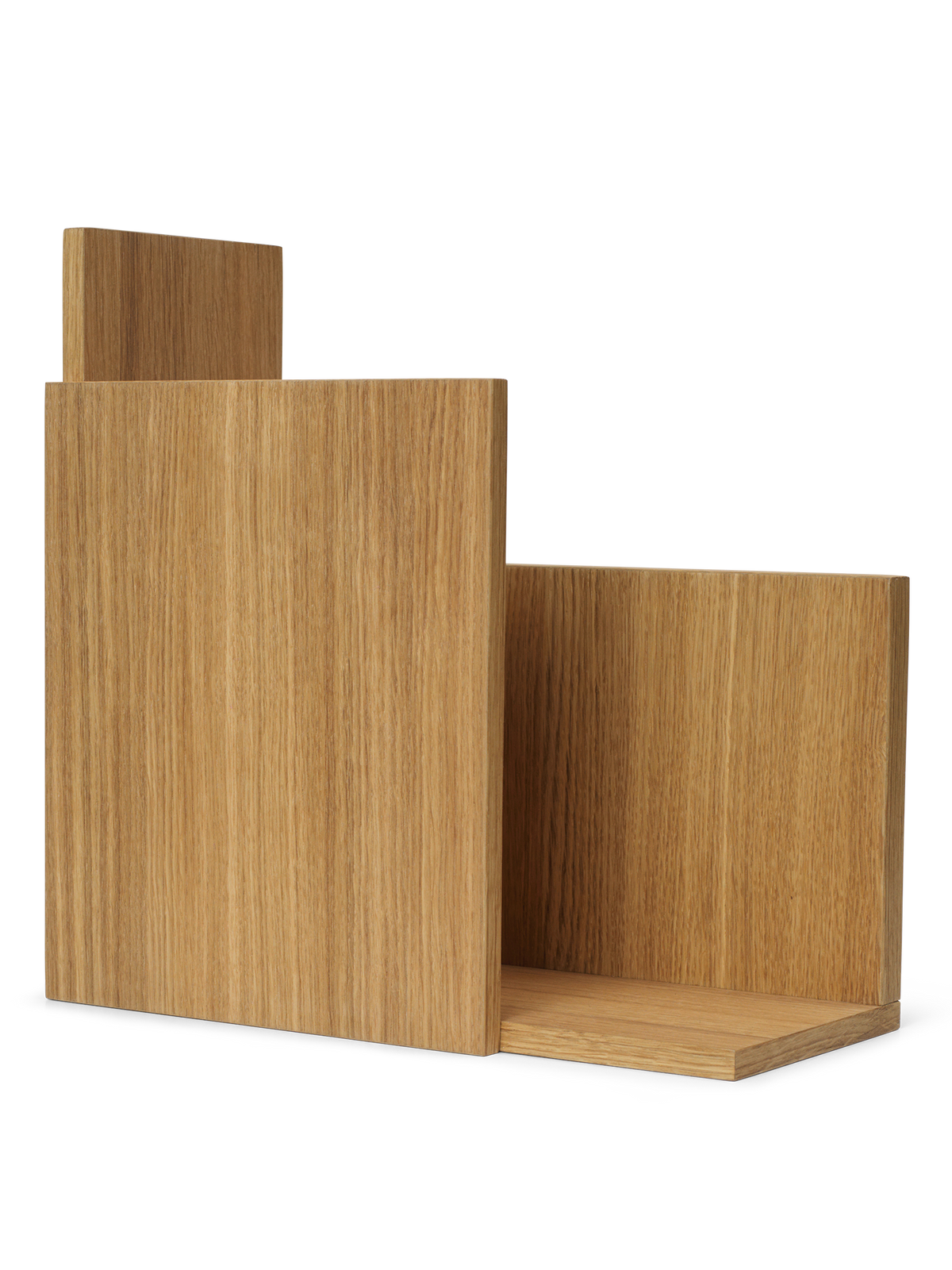 Ferm Living Stagger Étagère - Carrée - Chêne Oilée
