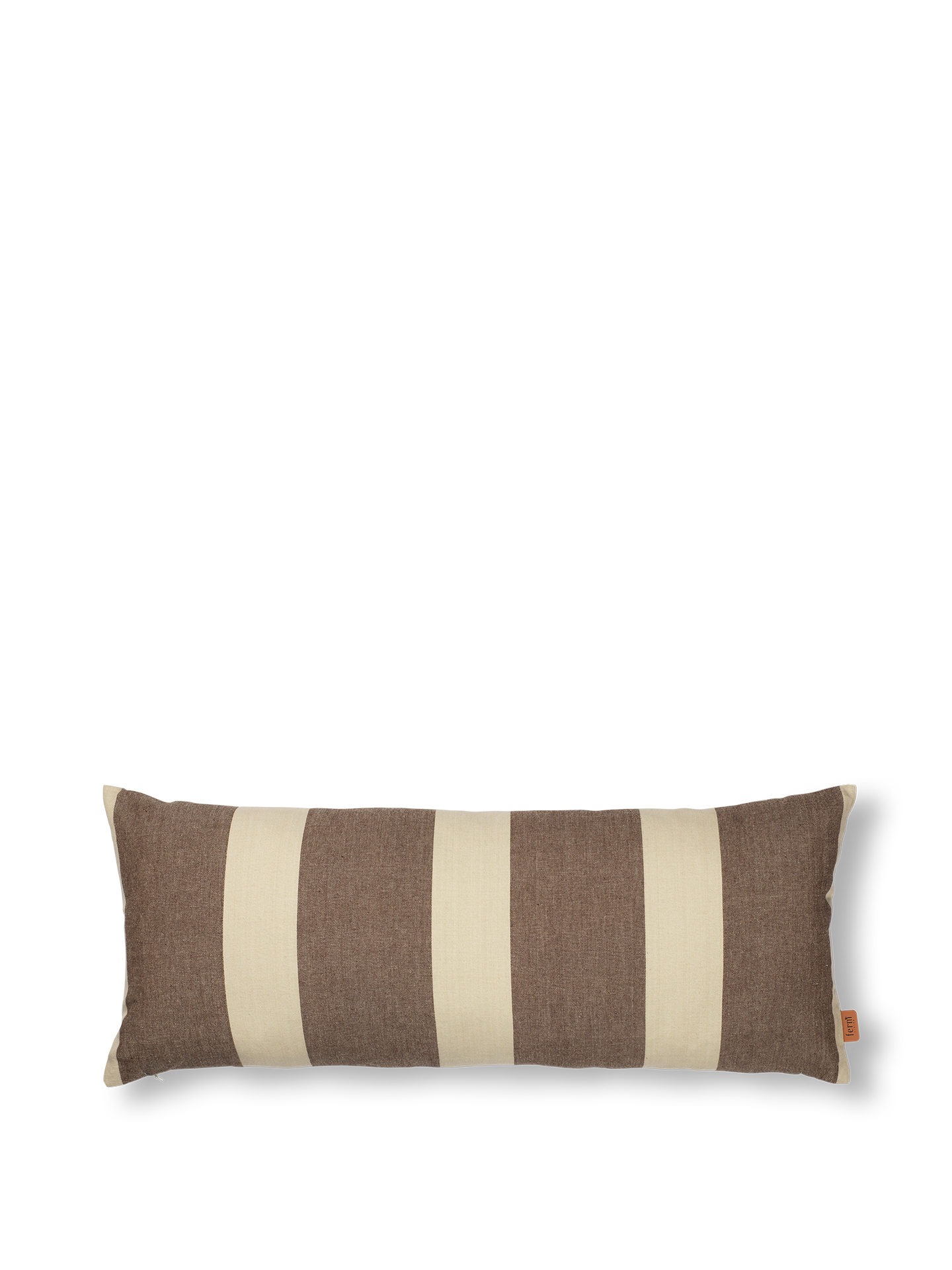 Ferm Living Cuscino da spiaggia - Marrone carruba/marrone