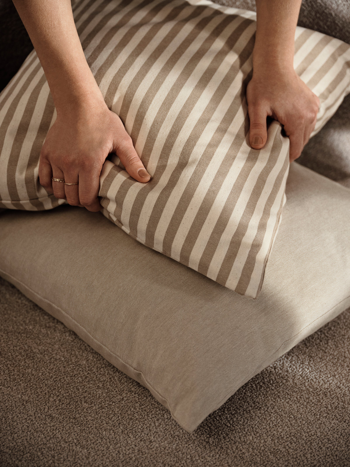 Ferm Living Fruiticana Tufting-Teppich - L - Pineapple
