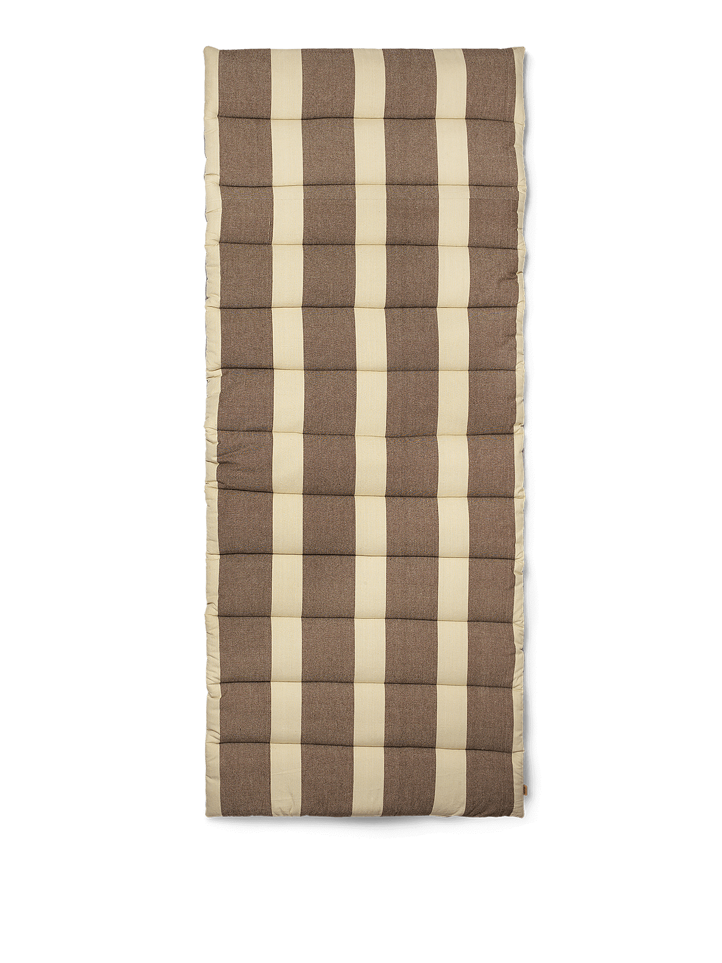 Ferm Living Strand gesteppt Matress - Carob Brown/Parchment