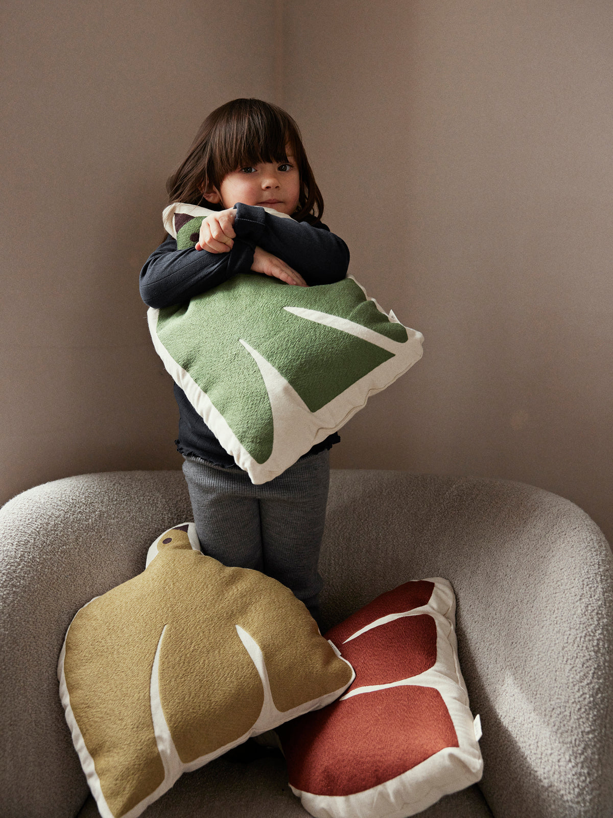 Ferm Living Swif Bird Coussin - Loin d'argent