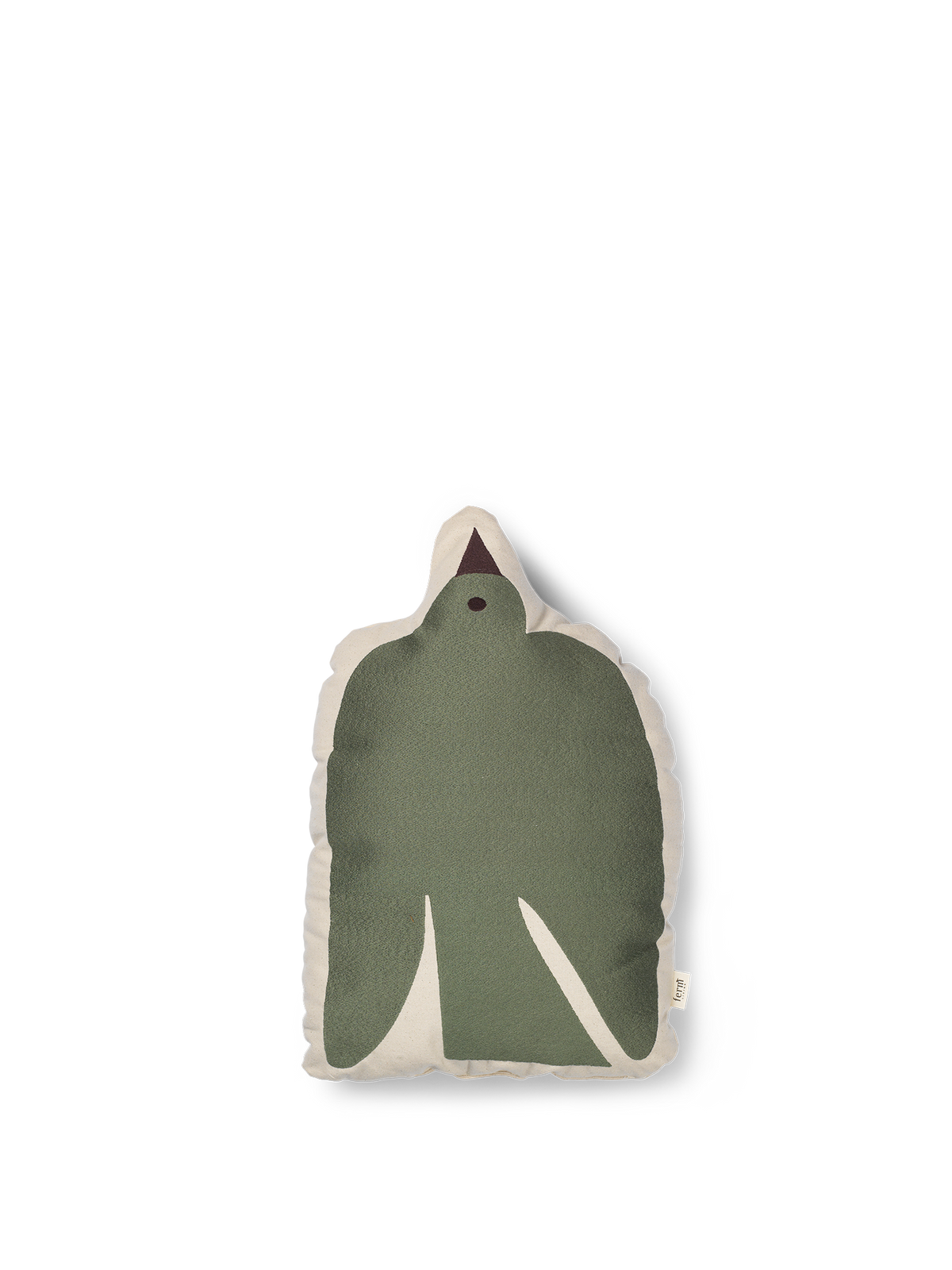Ferm Living Swif Bird Coussin - Avocado Green