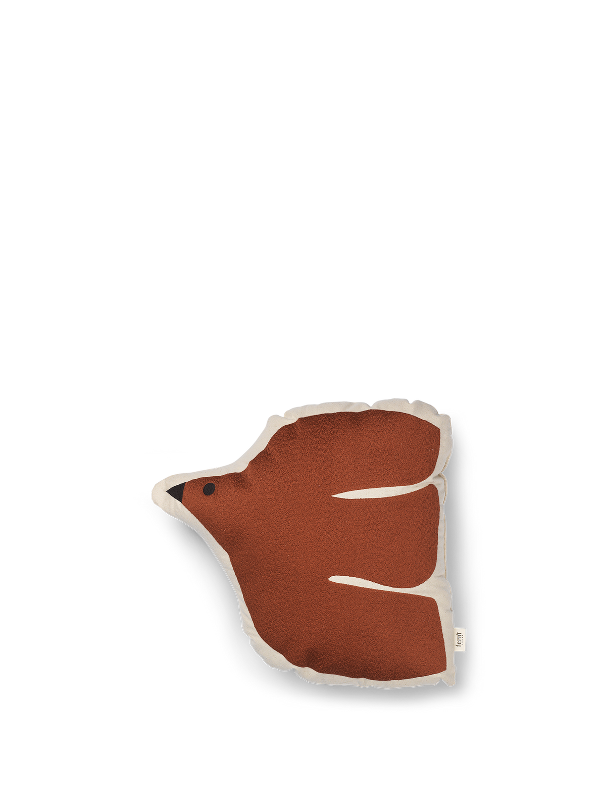 Ferm Living Swif Bird Coussin - Baked Clay
