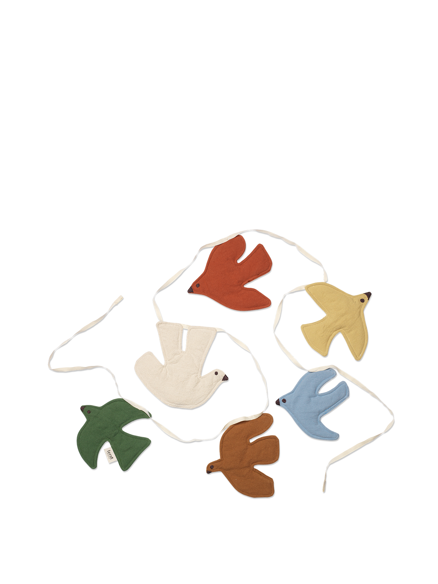 Ferm Living Swif Bird Girlande - Multi