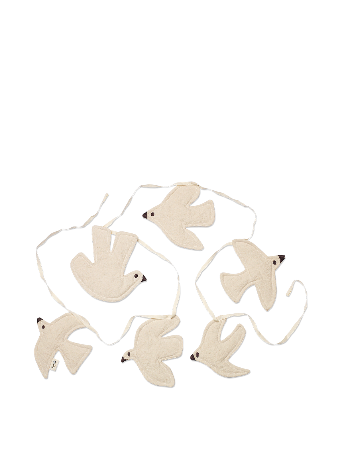 Ferm Living Guirlande Swif Bird - Undyed