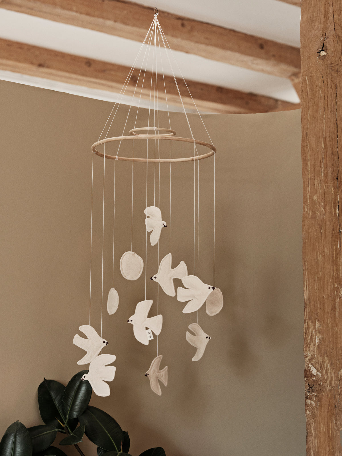 Ferm Living Swif Bird Mobile - Undyed