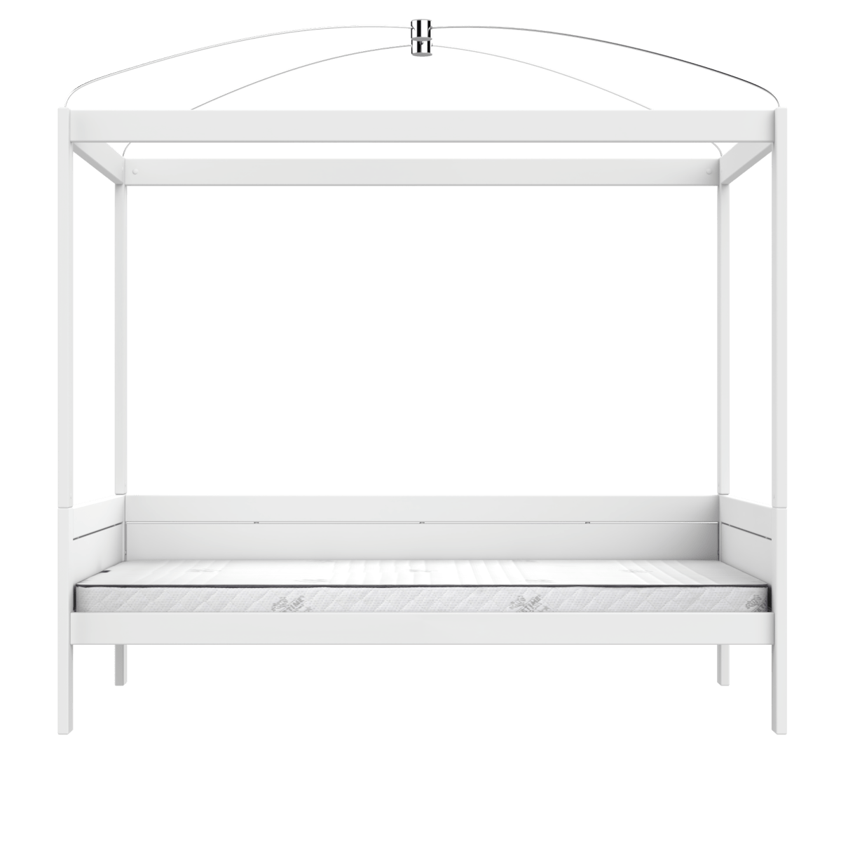 Letto a baldacchino Lifetime Kidsrooms 120 Whitewash