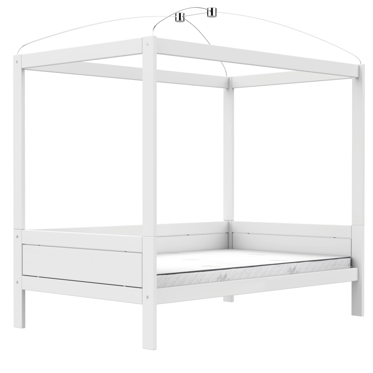 Letto a baldacchino Lifetime Kidsrooms 120 Whitewash