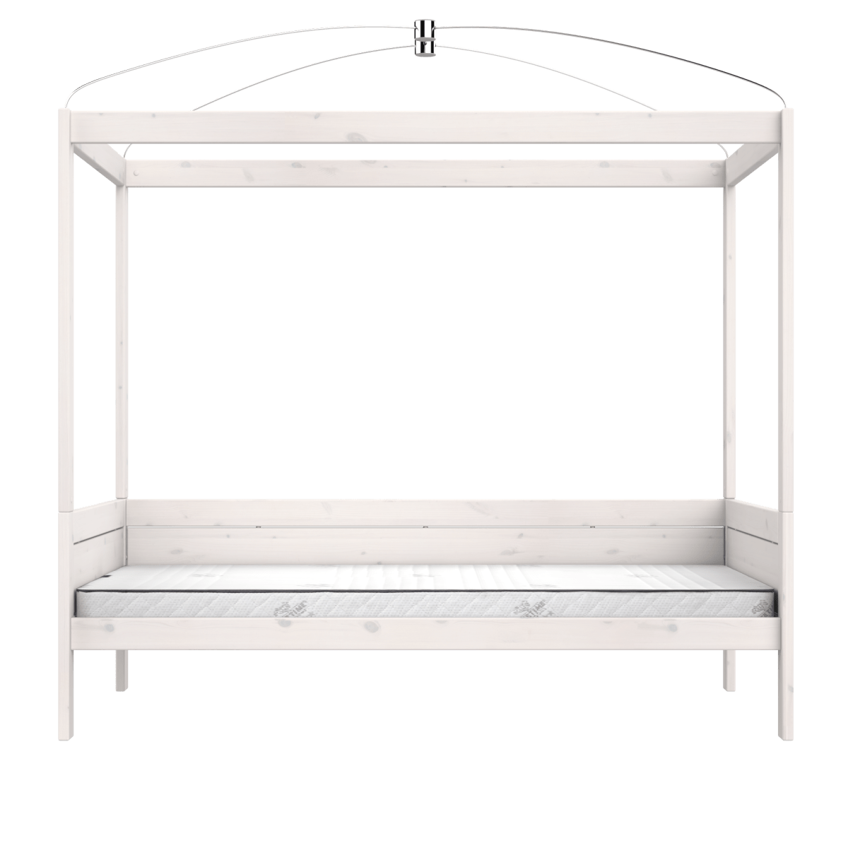 Lifetime Kidsrooms four-poster bed 120 white