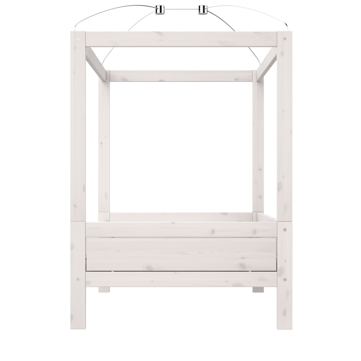 Letto a baldacchino Lifetime Kidsrooms 120 Whitewash