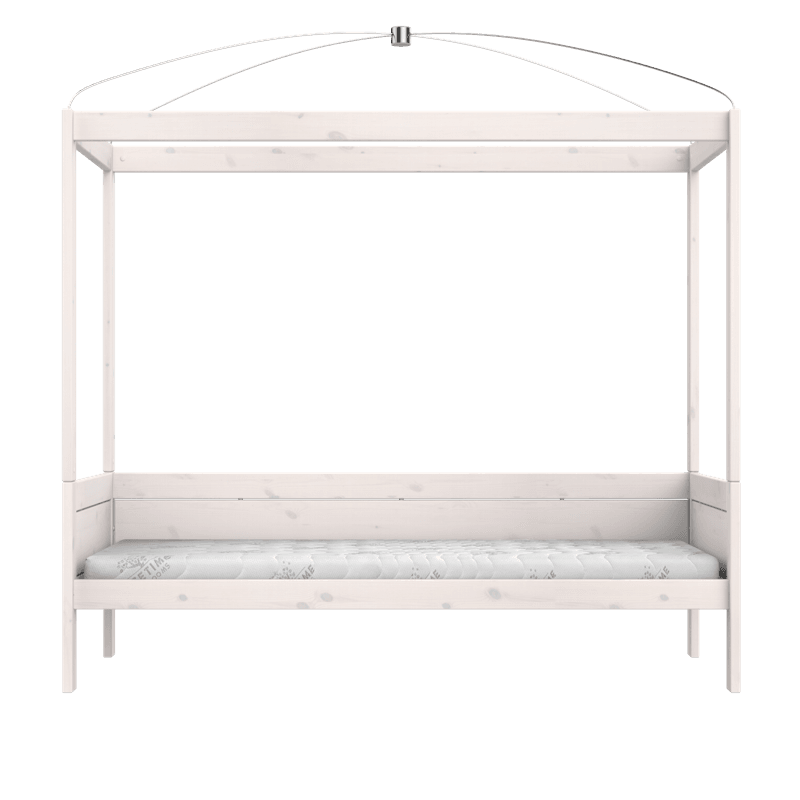Lifetime Kidsrooms Lit à baldaquin 90 x 200 cm - Original Blanc