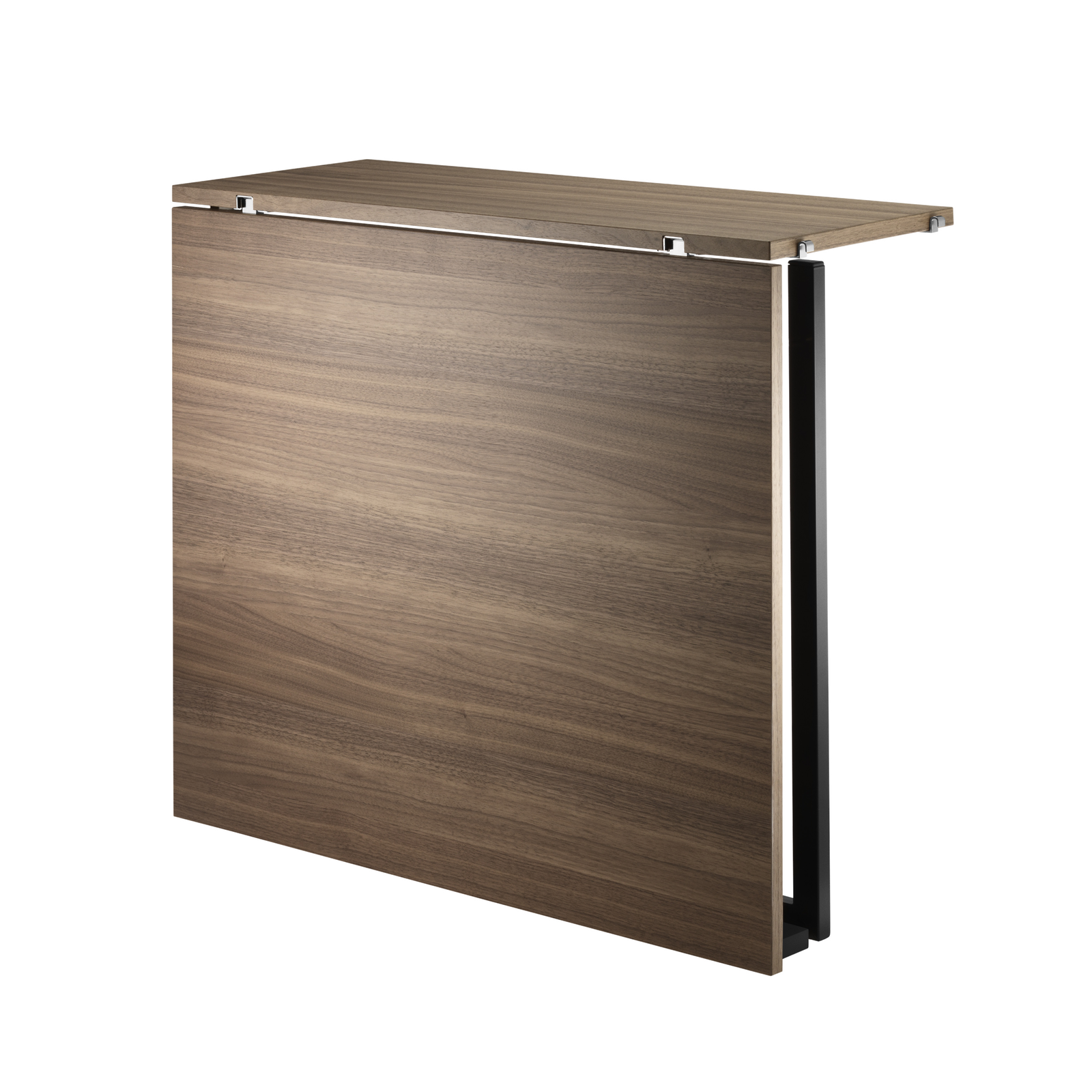 Folding Table Walnut/Black