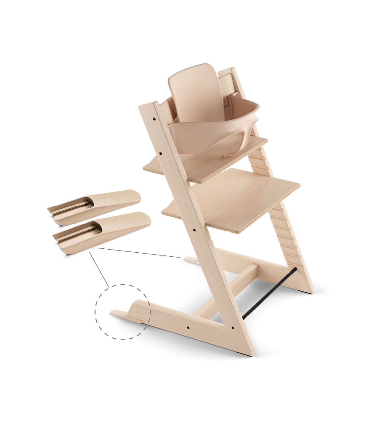 Tripp Trapp® Baby Stokke Set – Sicheres Sitzen am Familientisch