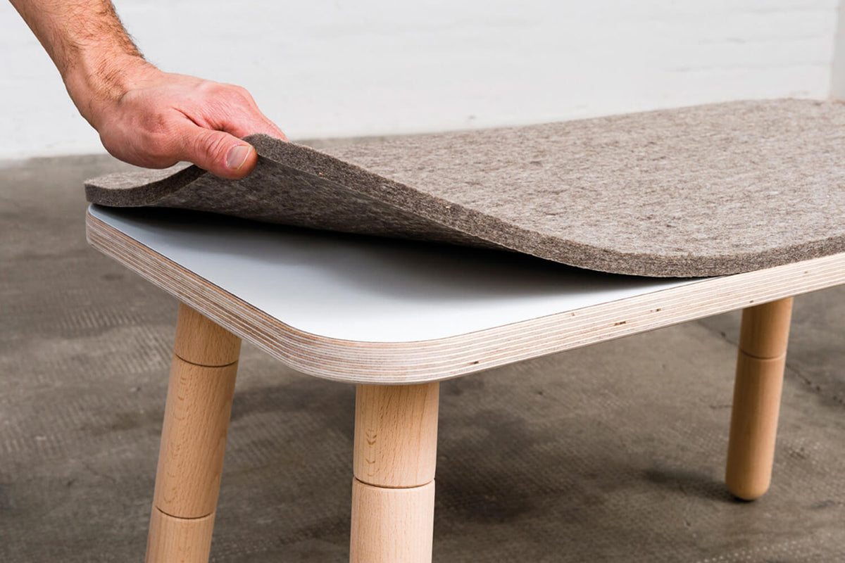 Pure Position coussin en feutre pour banc d'enfant