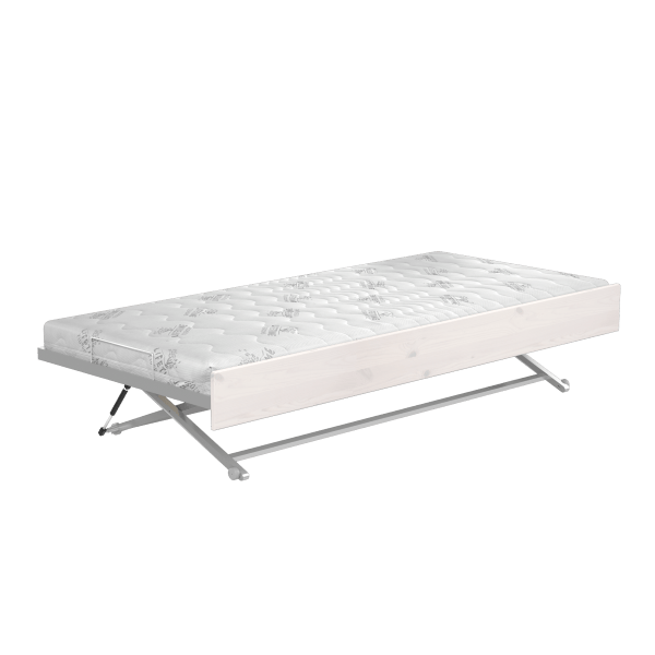Lifetime Kidsrooms Semi-automatic guest bed Whitewash