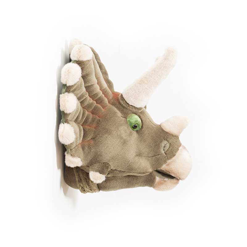 Wild & Soft Adam la tête d'animal Triceratops