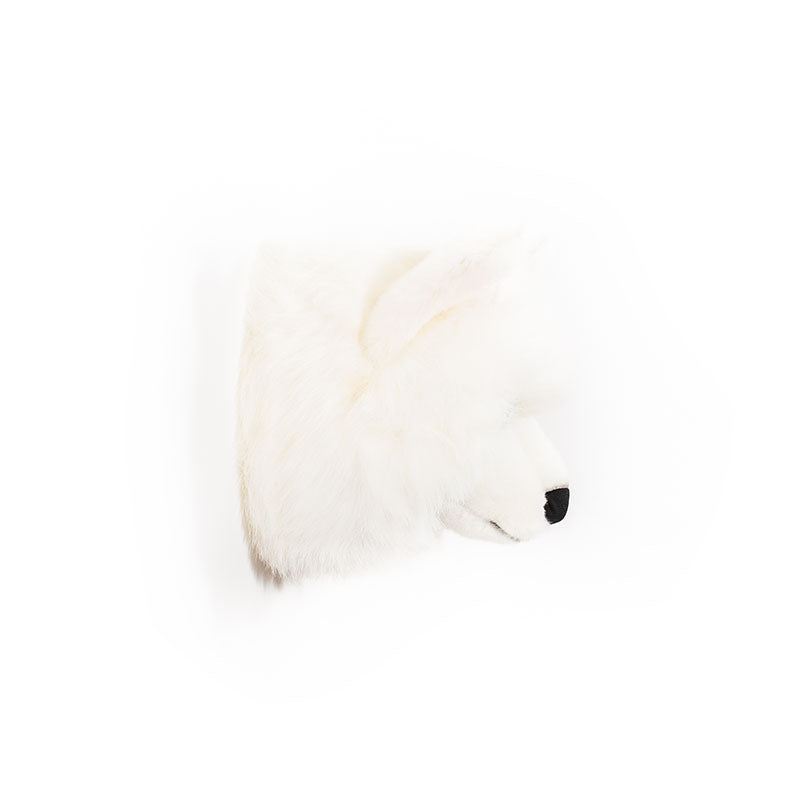 Wild & Soft Lucy der weisse Wolf Medium Tierkopf