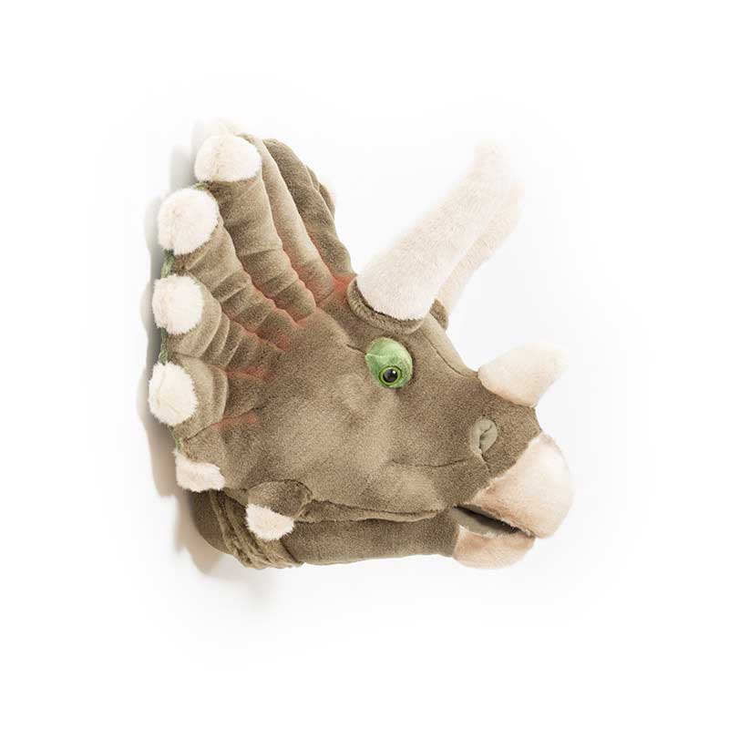 Wild & Soft Adam la tête d'animal Triceratops