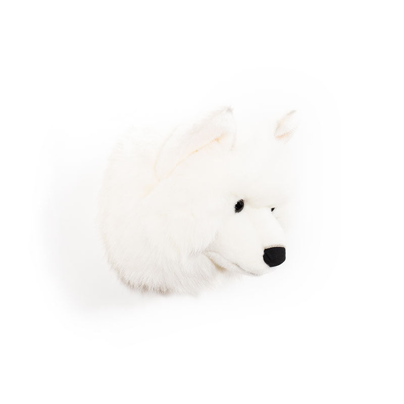 Wild & Soft Lucy der weisse Wolf Medium Tierkopf