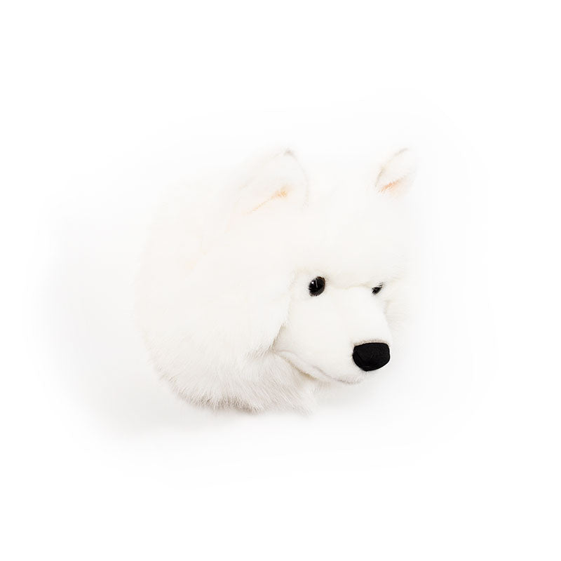 Wild & Soft Lucy der weisse Wolf Medium Tierkopf
