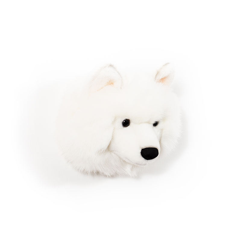 Wild & Soft Lucy der weisse Wolf Medium Tierkopf