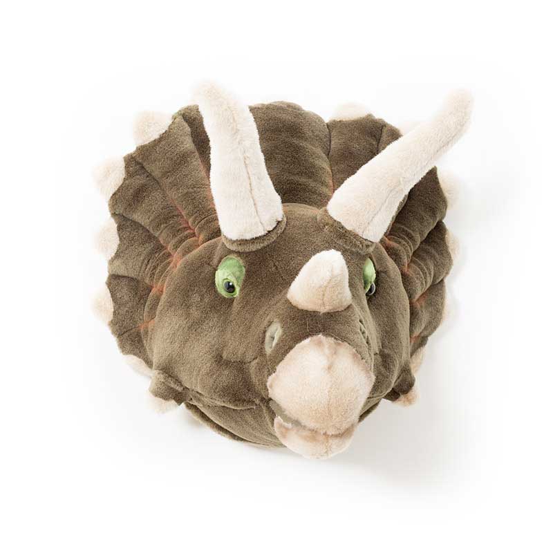 Wild & Soft Adam la tête d'animal Triceratops