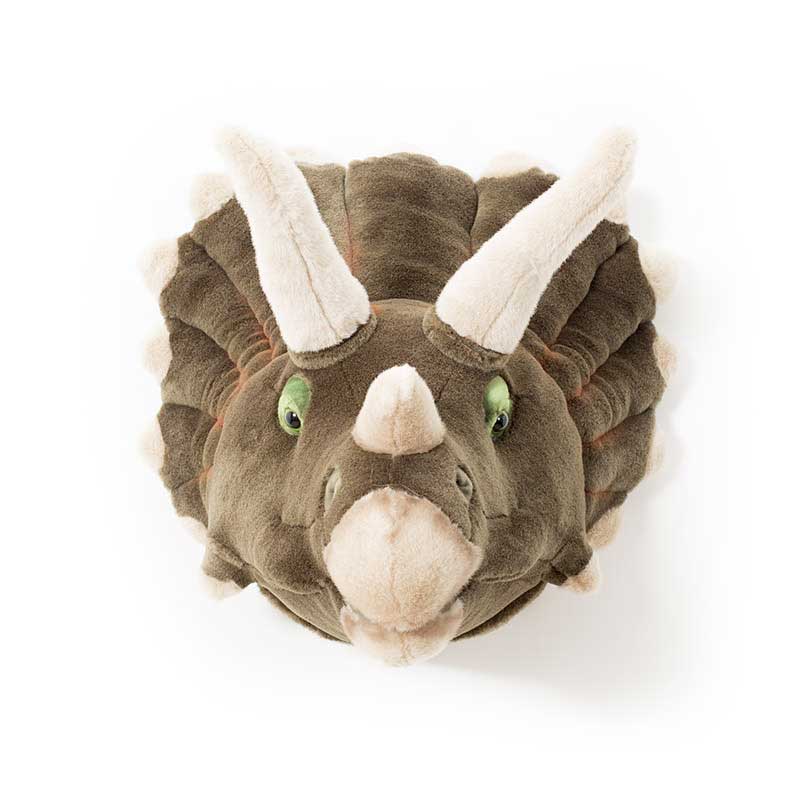 Wild & Soft Adam la tête d'animal Triceratops