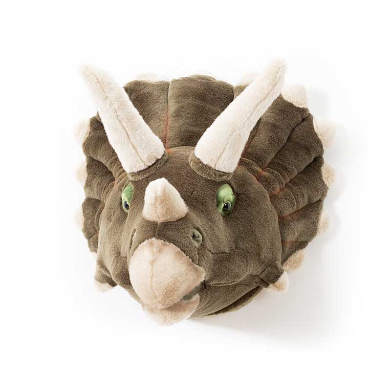 Wild & Soft Adam la tête d'animal Triceratops