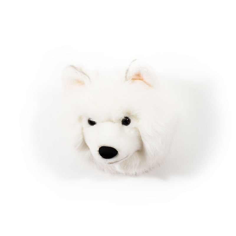 Wild & Soft Lucy der weisse Wolf Medium Tierkopf