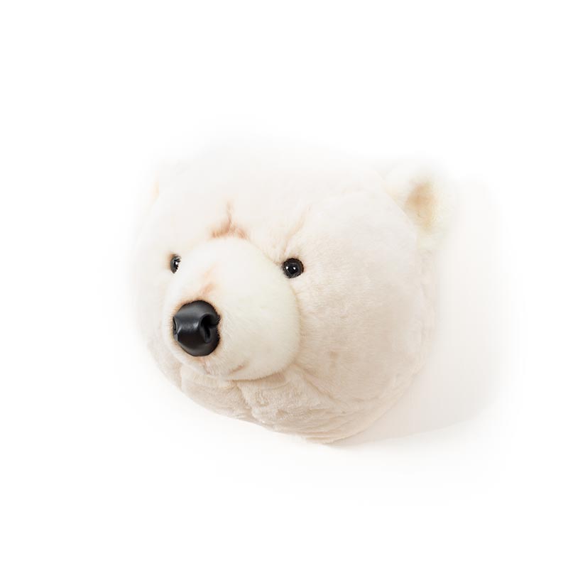 Wild & Soft Basile, la testa di animale dell'orso polare